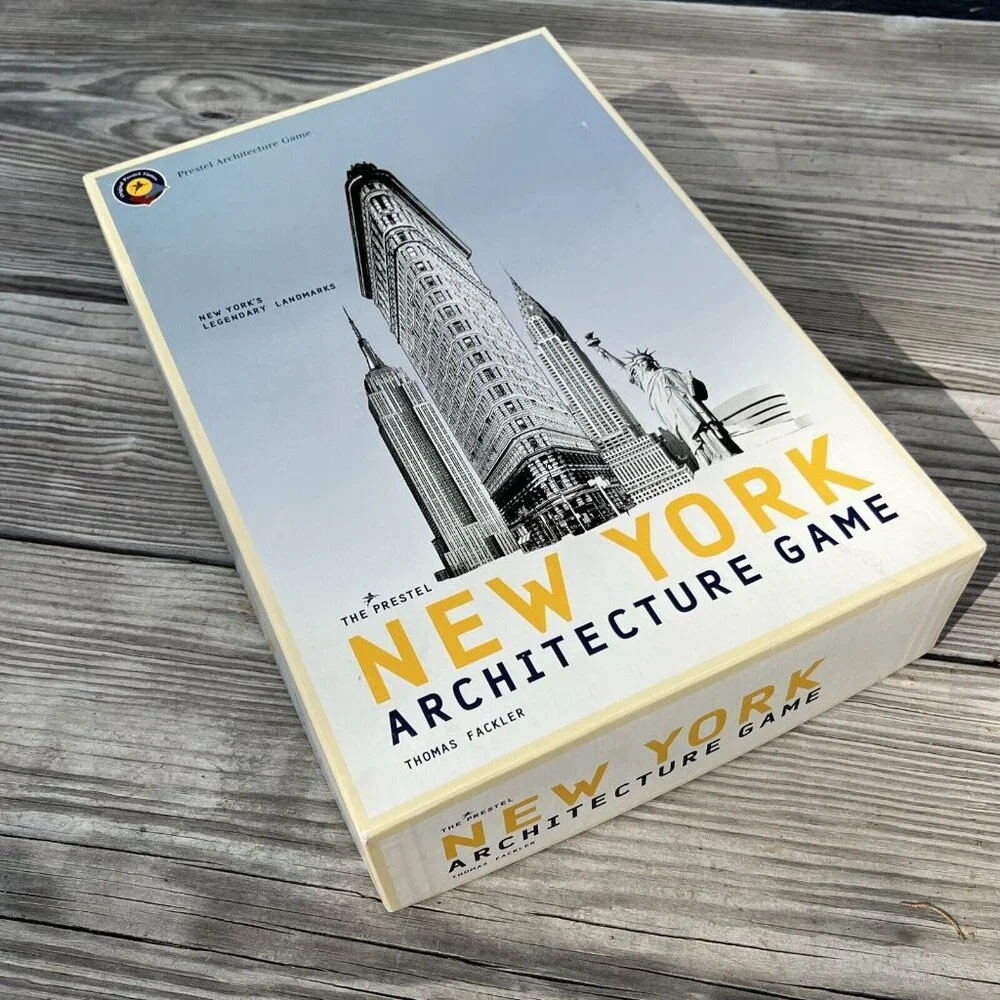 The Prestel New York Architecture Game Explore NY Legendary Landmarks COMPLETE